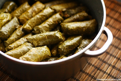 stuffed grape leaves