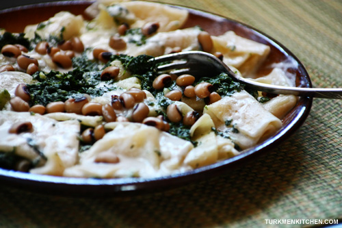 pasta with spinach